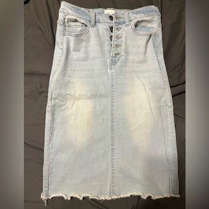 Jean Skirt